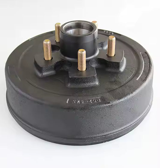 10-Inch Brake Drum and Hub Kit with Electric & Hydraulic Brakes for Trailer Axles