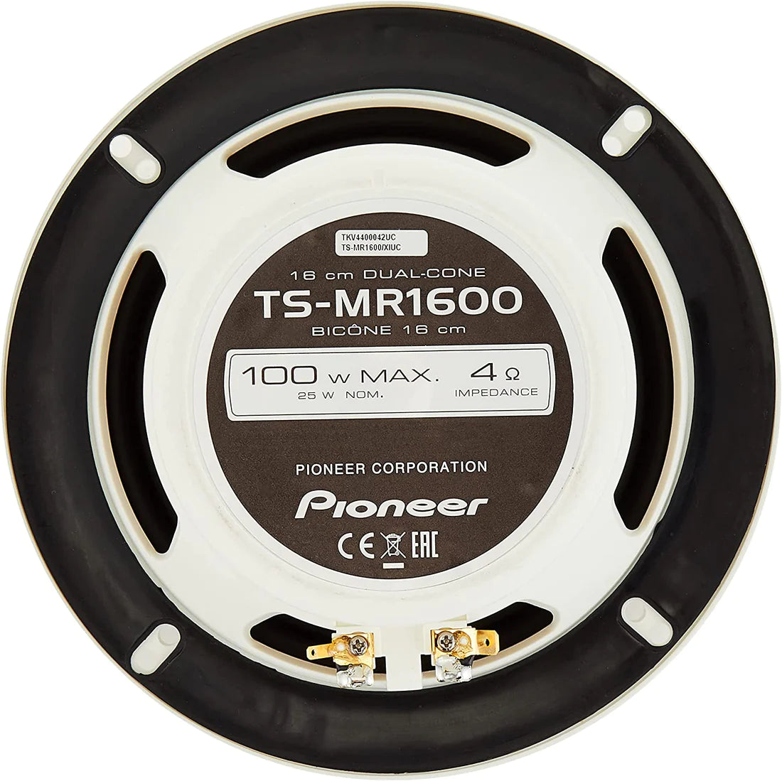 Pioneer TS-MR1600 16cm Dual Cone Marine Speakers (100W)