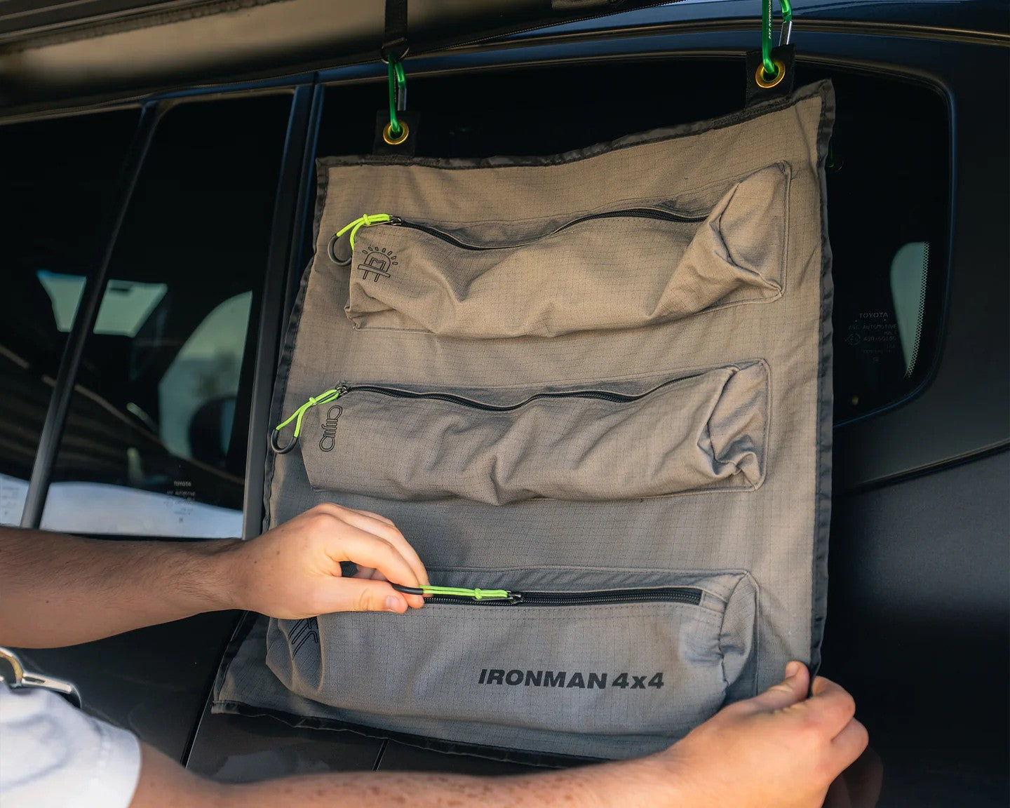 Ironman Freestanding Blackout Shade with Full Side-Vehicle Coverage – UV Protection, Rapid Setup, All-Weather Durability