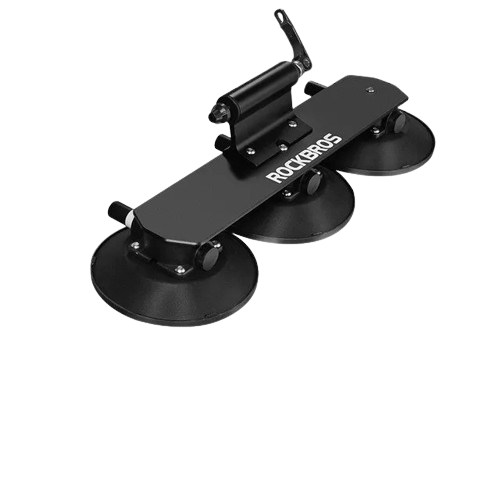 RockBros XP1001 Roof Mount Rack – New Black Design for Secure Roof Storage-one bike capacity