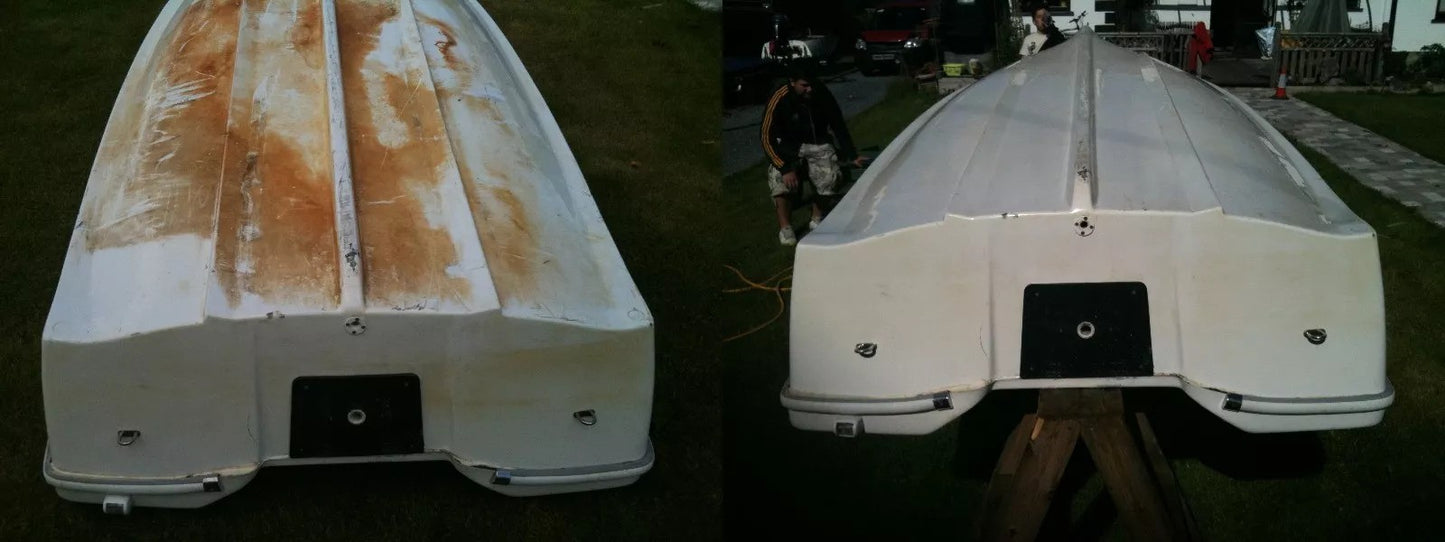 Yellow Dolphin Fibreglass Repair Kit - Ideal for Boat, Car, and DIY Projects | Paints & Coatings