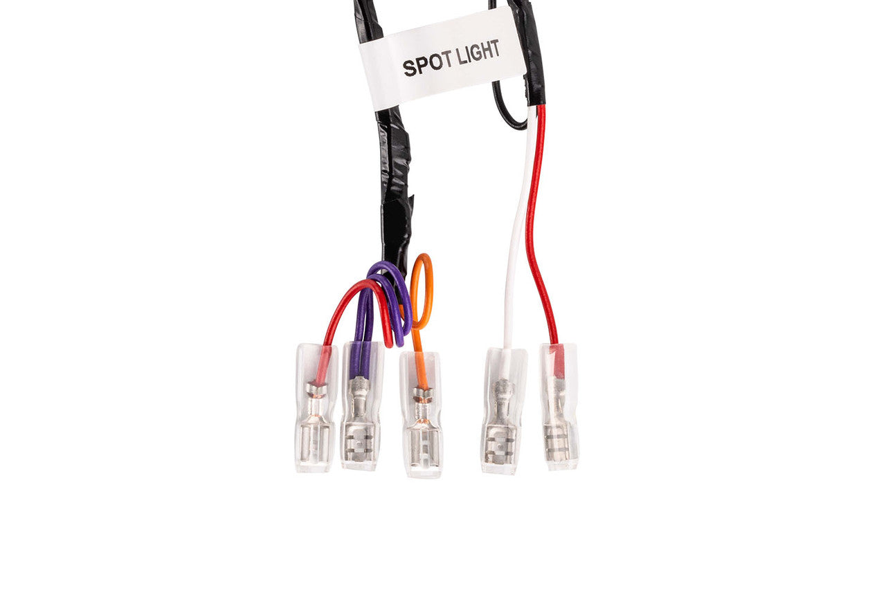 Ironman Scope 9" LED Driving Light Wiring Harness – Universal Fit, Quick Plug-In Installation, and Durable Performance