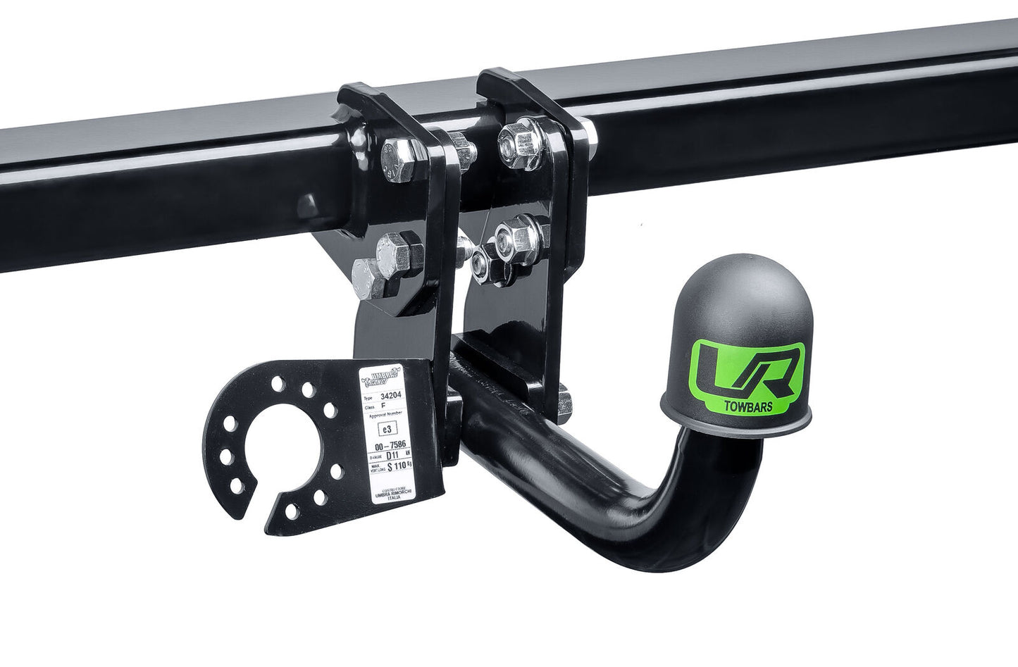 Kia CARENS Fixed Towbar or Detachable 2021 2022 2023 + 12N Wiring 19116/F UMBRA