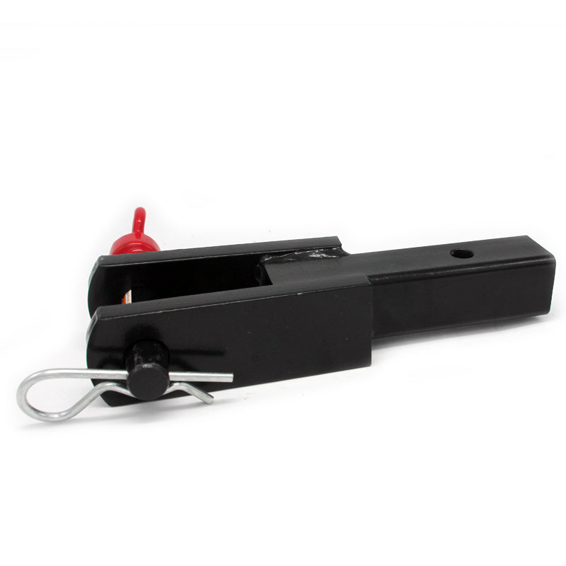 Steel Hitch Receiver Ball Mount – Includes Top Link Hitch Pin for Secure Trailer Attachment