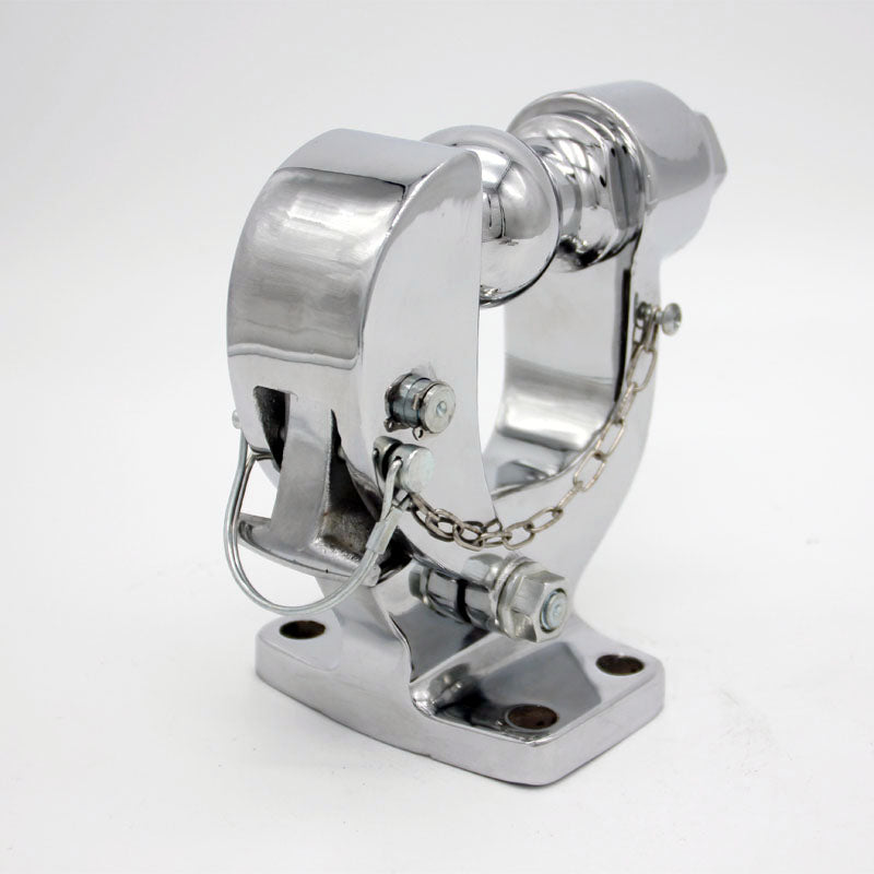 Pintle Hook & Ball Combination – Bolt-On, 16,000 lbs Hook Capacity with 2-Inch Ball, 10,000 lbs Ball Capacity