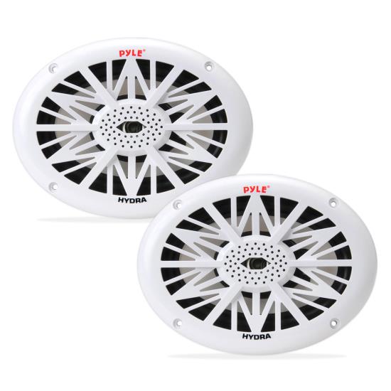 Pyle WaterProof Outdoor Boat PAtio Marine 6x9" Inch In Wall Cabin Speakers