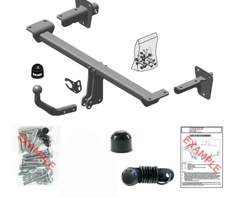 Mercedes A-Class Saloon V177 2018 Onwards Brink Towbar - Swan Neck Tow Bar