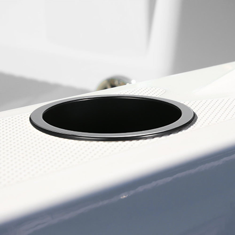 Recessed Drop-In Cup Holder – Versatile Drink Holder for Boat, Car, RV, Marine, and Yacht Use