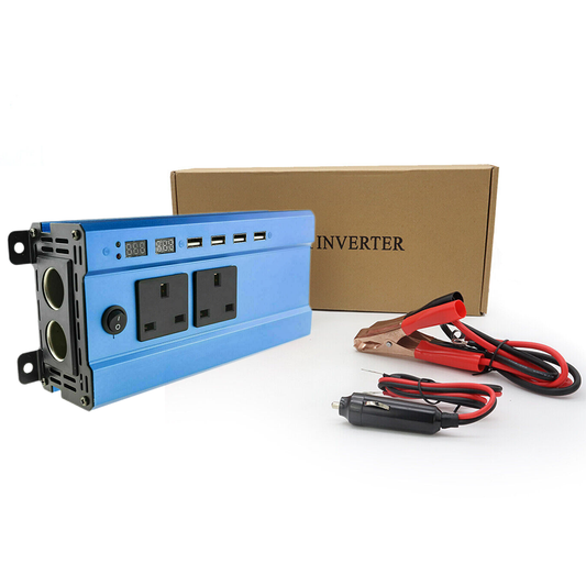 Peak 4000W Power Inverter | 12V to 240V with LCD Display for Universal Use
