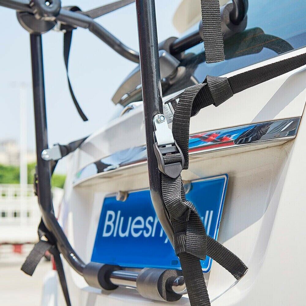 SUMMIT 3-Bike Universal Fit Cycle Carrier Rack – Ideal for Saloon, Hatchback & Estate Cars