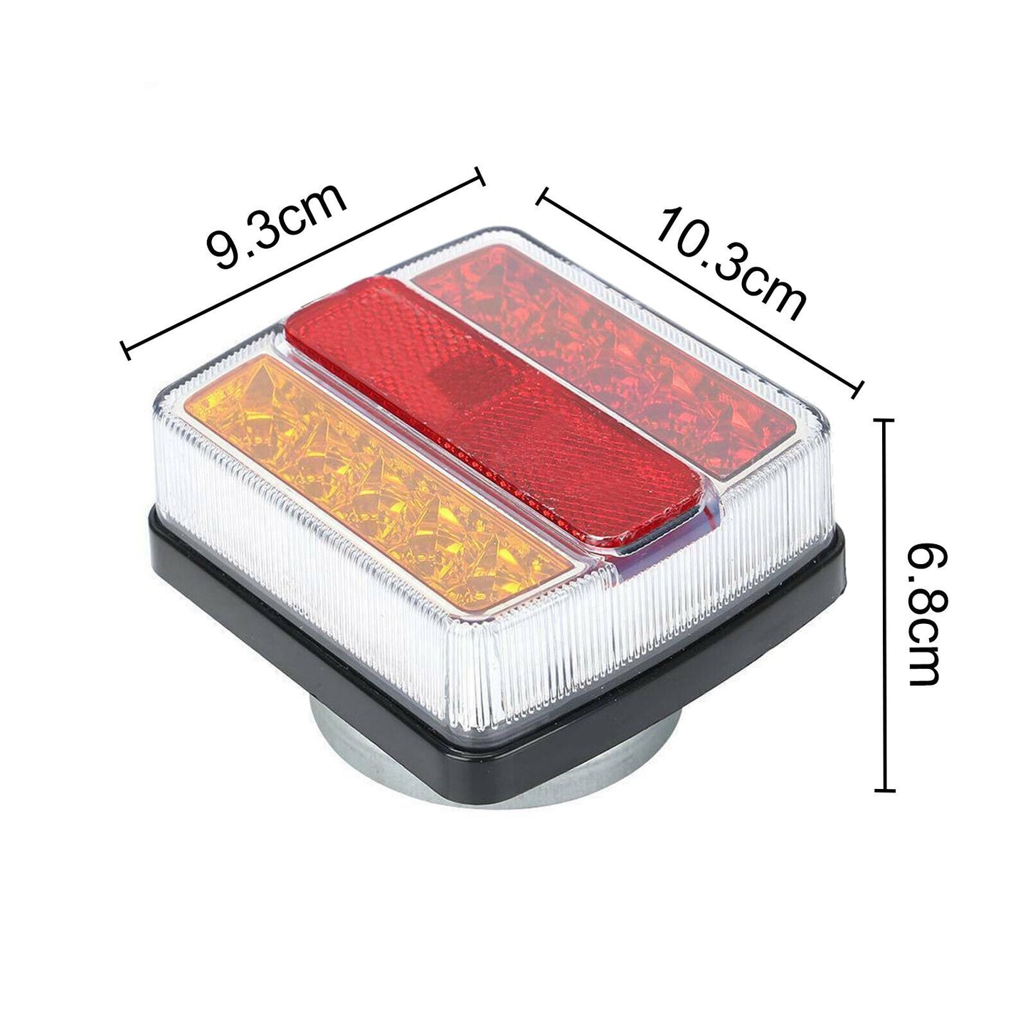 Flexon 2-Piece Magnetic LED Trailer Lightboard – 7.5m Towing Tail Light Lamps