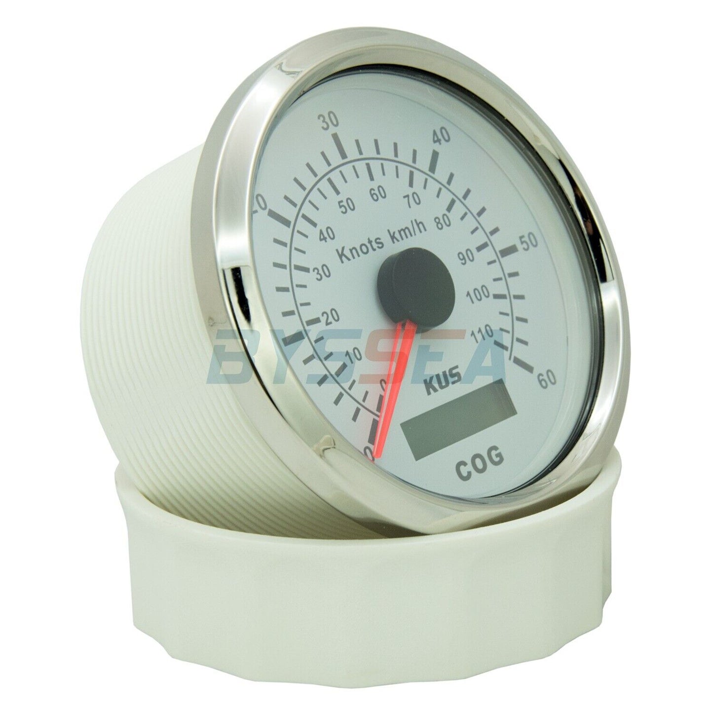 KUS Boat GPS Speedometer | Marine & Truck Analogue Speed Gauge (0-60 Knots / 110 km/h)