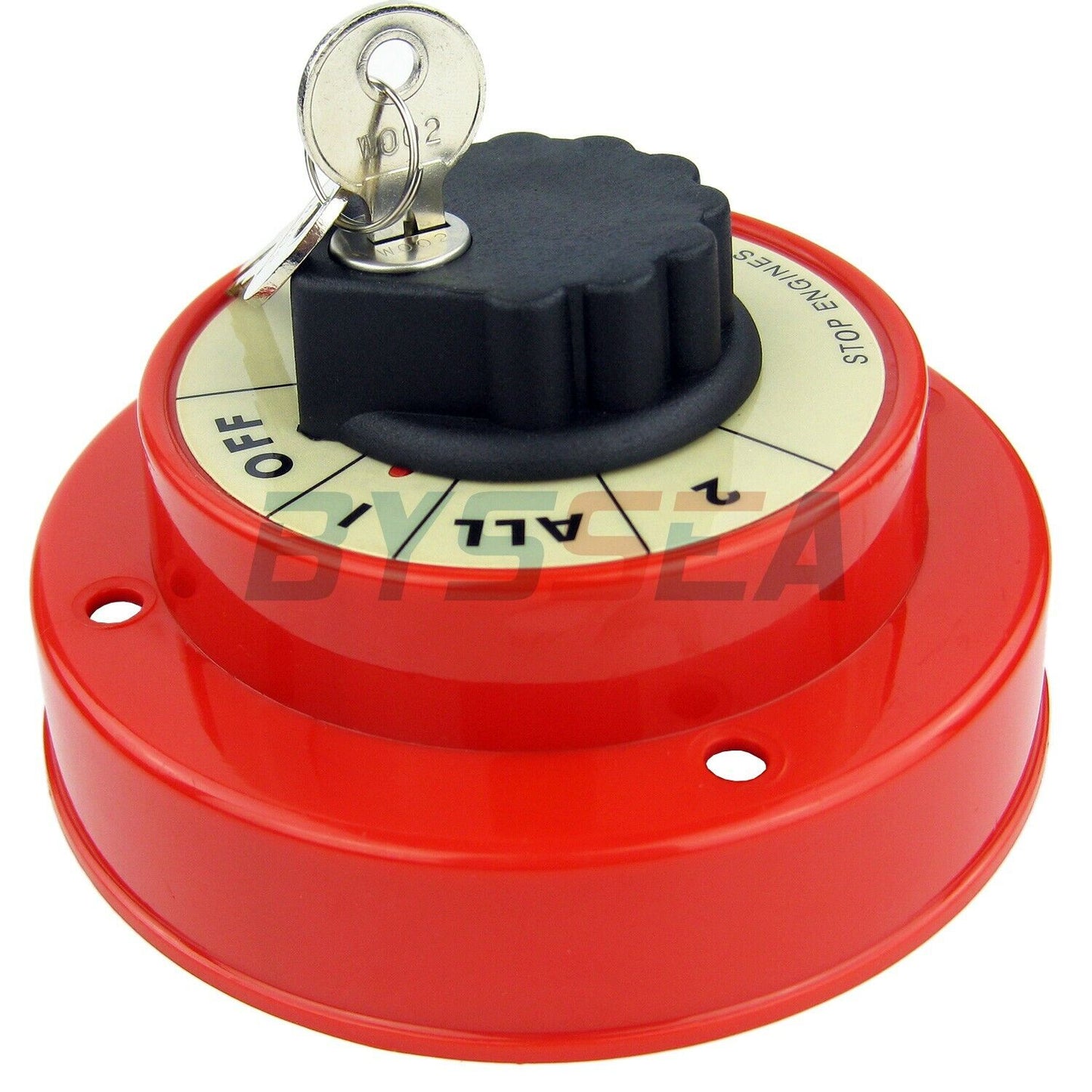 Marine Dual Battery Selector Switch | Premium Boat Safety Disconnect Switch with Key Lock for Enhanced Security
