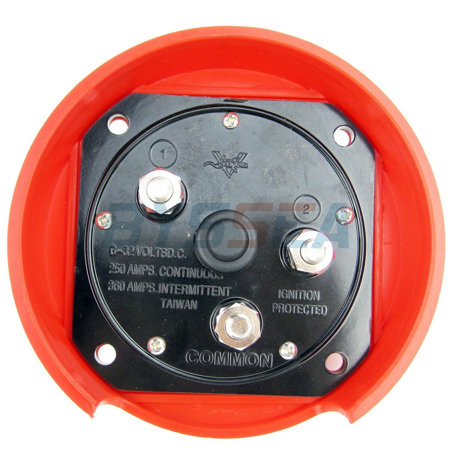 Marine Dual Battery Selector Switch | Premium Boat Safety Disconnect Switch with Key Lock for Enhanced Security