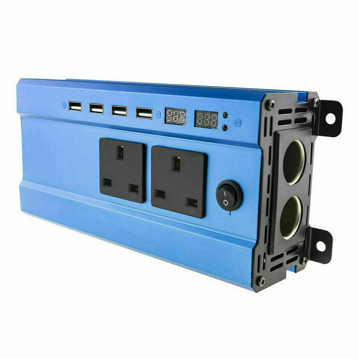 Peak 4000W Power Inverter | 12V to 240V with LCD Display for Universal Use