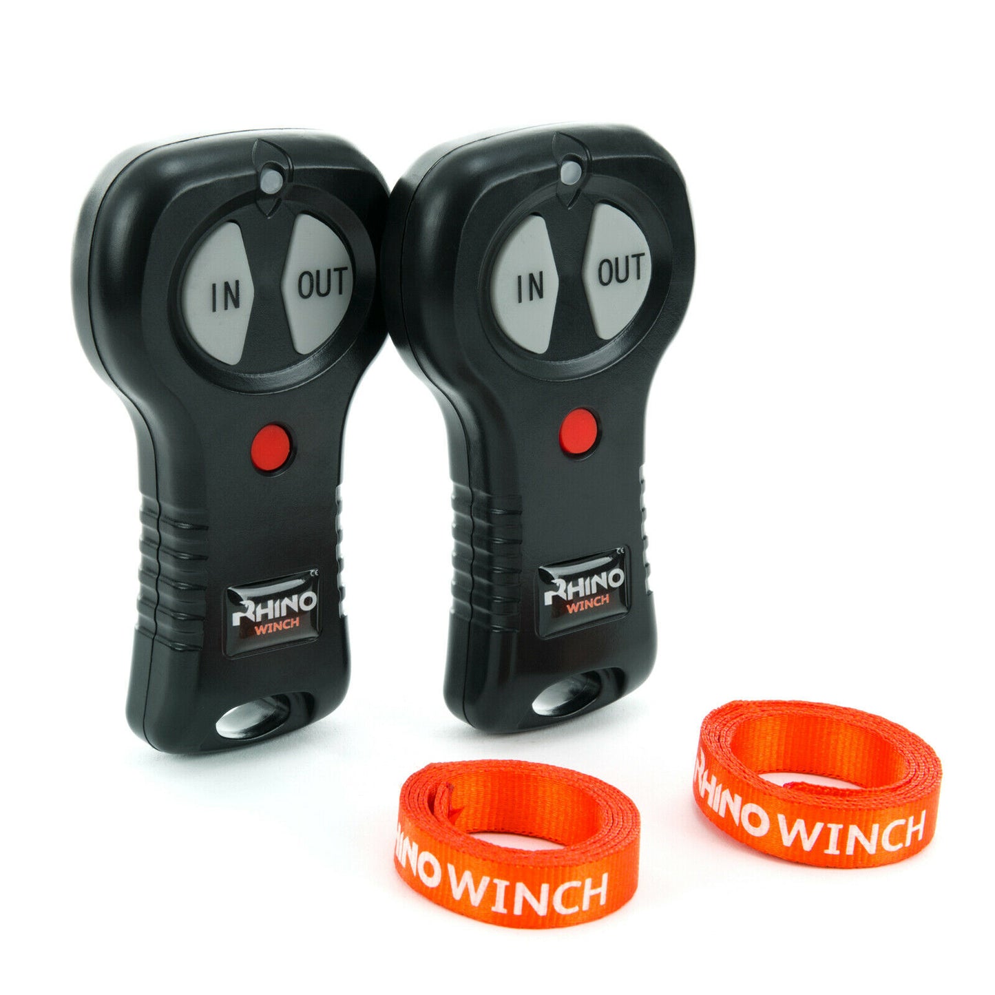 12v Electric Winch, 4500lb Synthetic Rope, Heavy Duty 4x4, ATV Recovery ~ RHINO