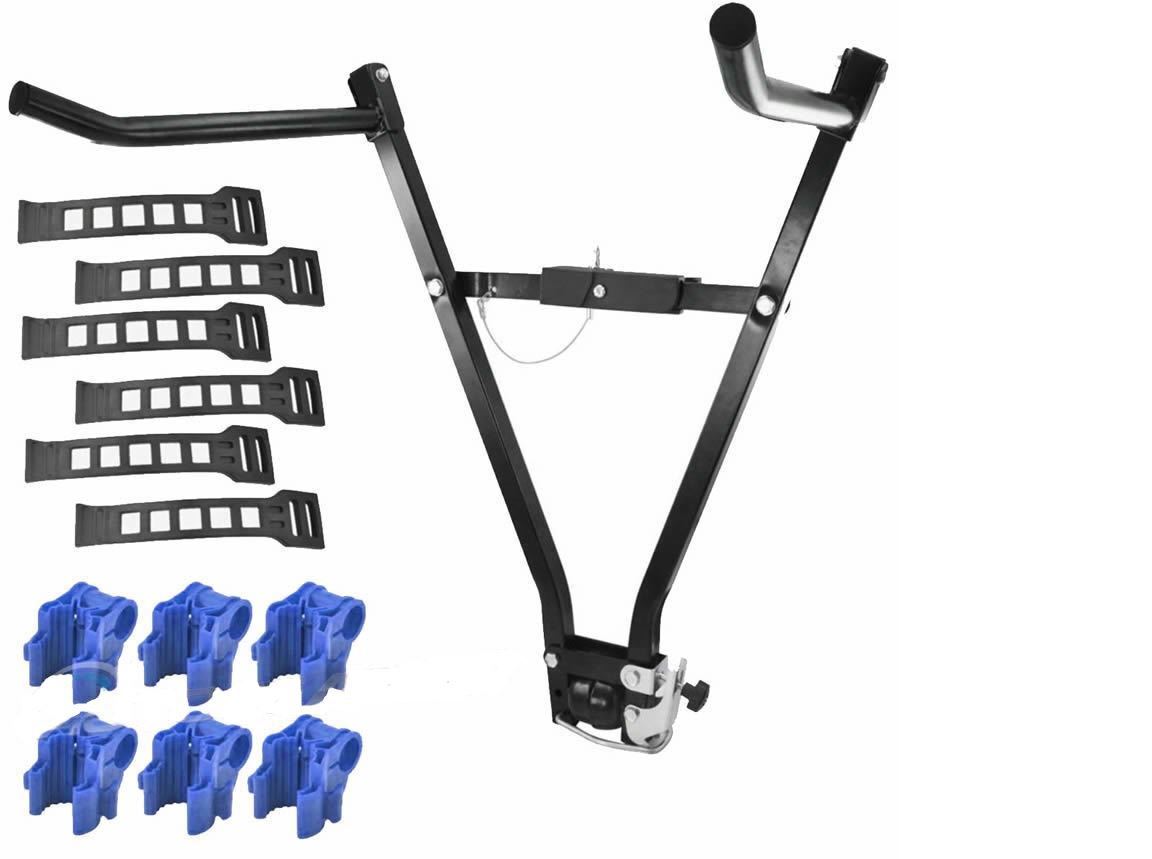 SUMMIT 3-Bike Towbar Mount Cycle Rack – Premium Carrier for Cars & Van