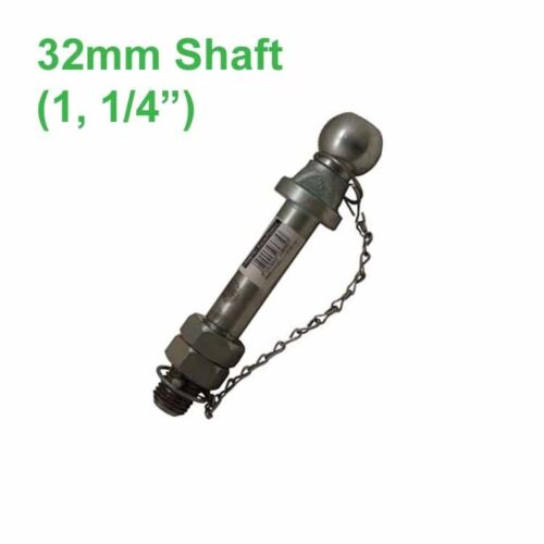 3 Tonne Capacity Tow Ball Hitch – 50mm Diameter, 32mm Pin, 160mm Length
