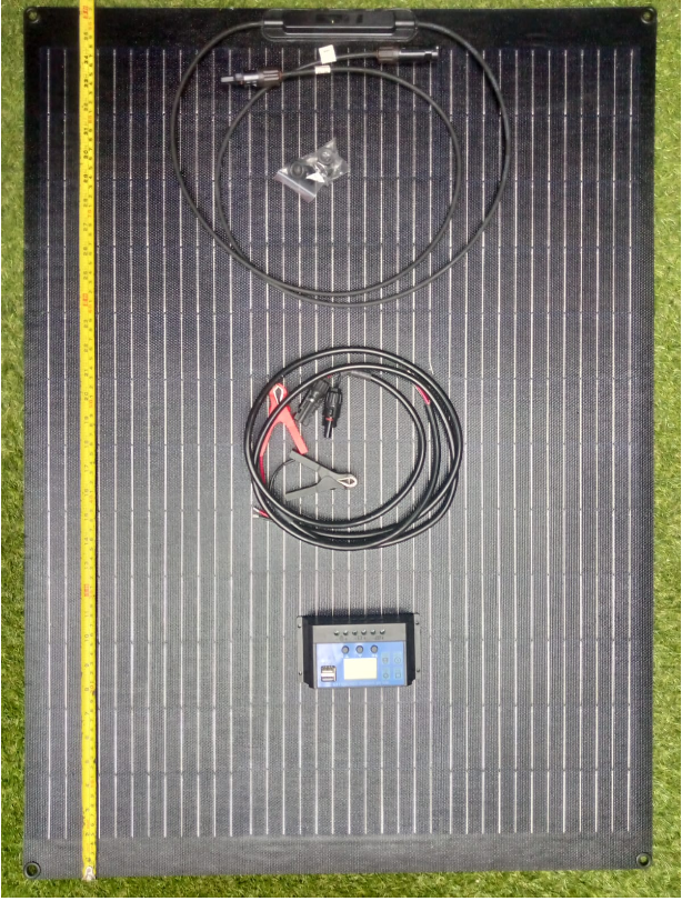 100W Solar Panel Kit 12 Volt Trickle Battery Charger
