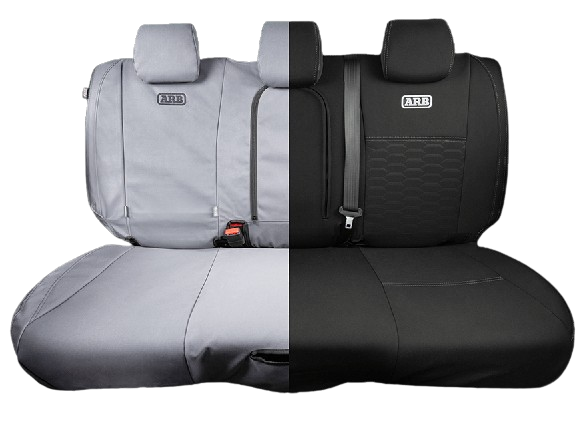 Slip-On Seat Cover - Black/Grey