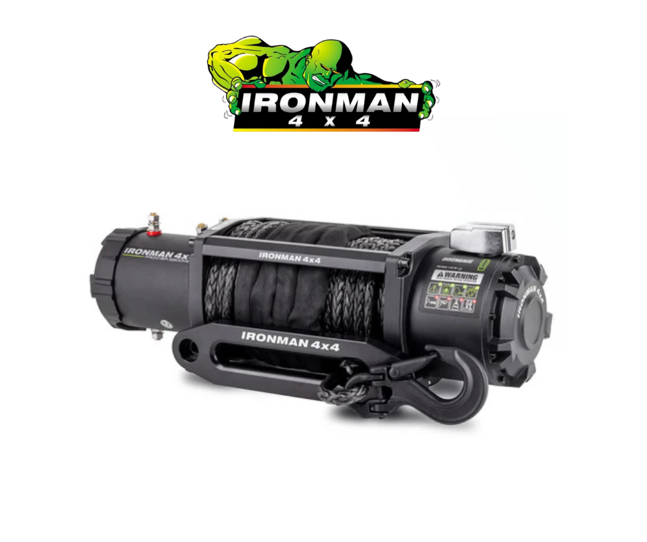 Ironman Frontier 9,500lb Synthetic Winch