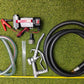Diesel Electric Fuel Transfer Pump Oil Dispenser with Nozzle Hoses Kit