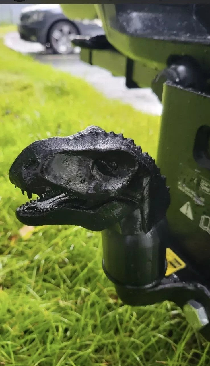 3D-Printed Velociraptor Tow Bar Ball Cover/Cap - Fierce Protection with Style