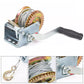 600lbs Manual Boat Marine Trailer Caravan Hand Powered Winch with 10M Wire Cable - GB Standard