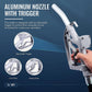 Diesel Electric Fuel Transfer Pump Oil Dispenser with Nozzle Hoses Kit