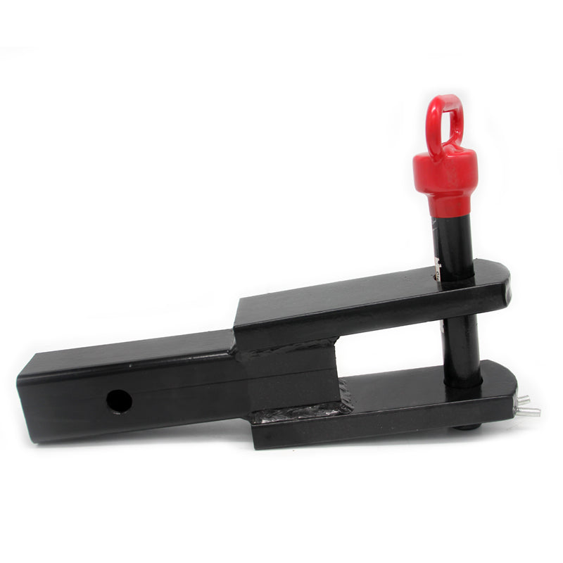 Steel Hitch Receiver Ball Mount – Includes Top Link Hitch Pin for Secure Trailer Attachment