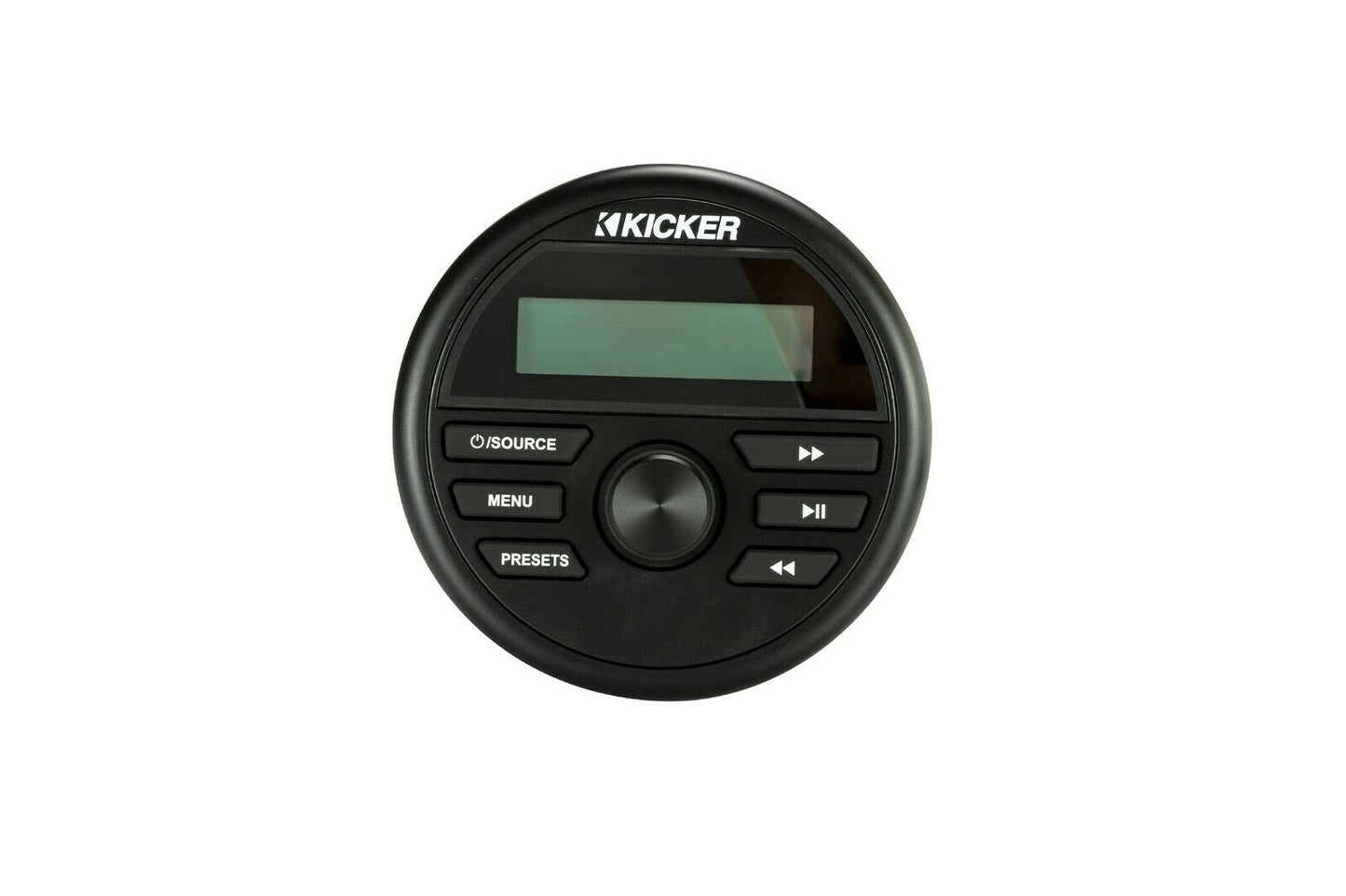 Kicker 46KMC2 MARINE MEDIA CENTER - USB, RCA, AM/FM and Bluetooth Audio Sources