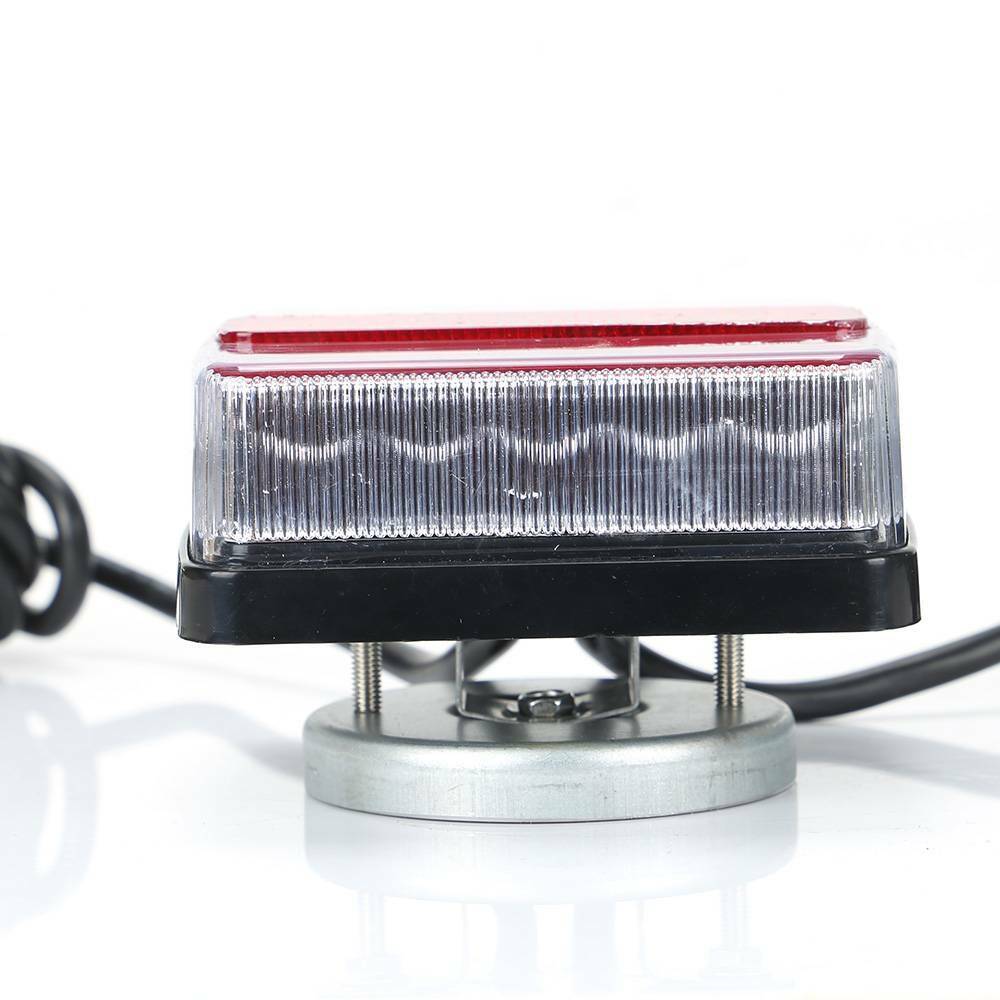 2pcs Magnetic LED Trailer Truck Towing Lightboard Tail Light Lamp Board 7.5m