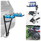 SUMMIT 3-Bike Towbar Mount Cycle Rack – Premium Carrier for Cars & Van